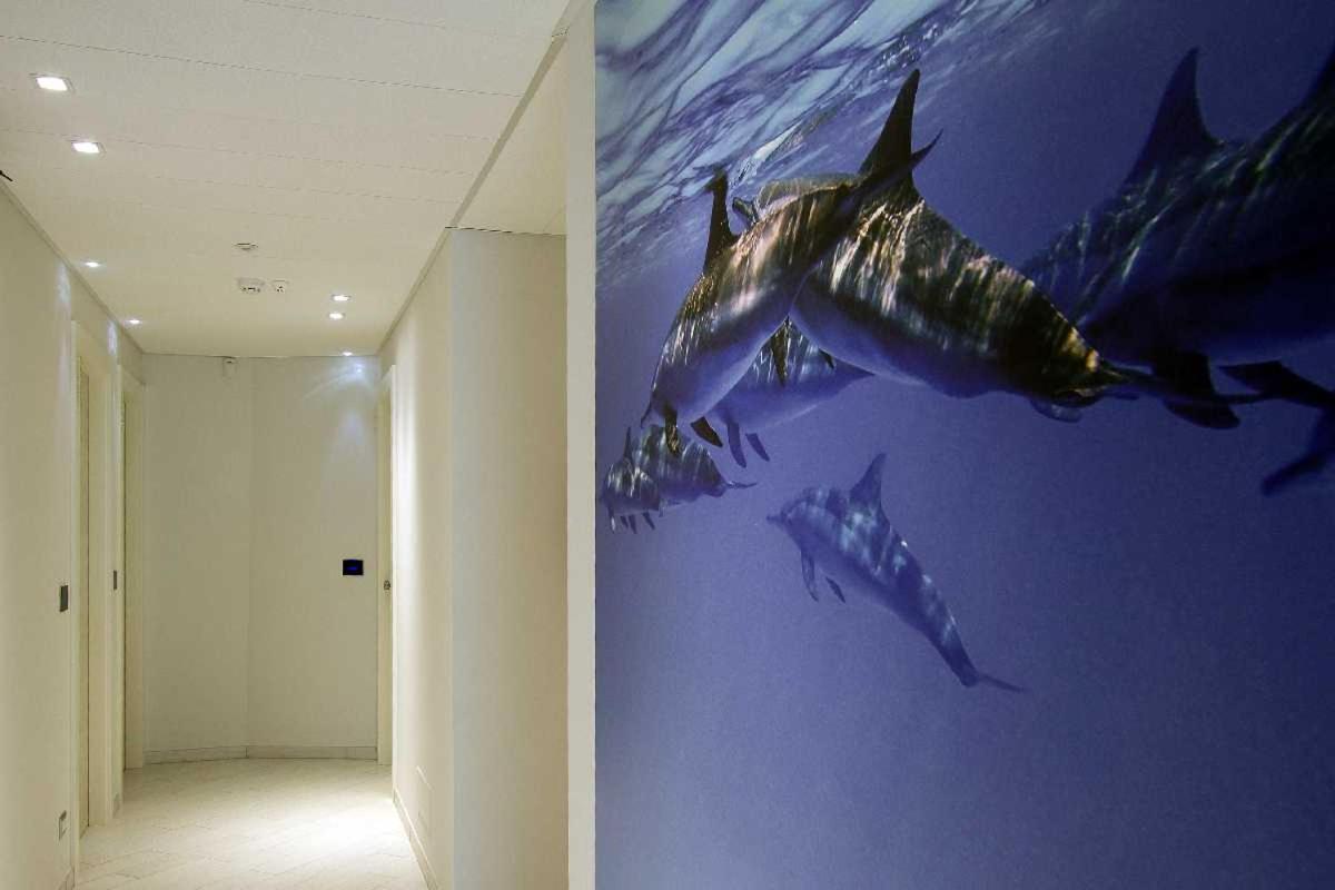 Hotel La Maestra Grottammare Bagian luar foto